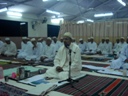 Mukaasir ud-Dawat Saiyedi Mohammad Nooruddin saheb (DM) during the namaaz of Nisf il-Layl